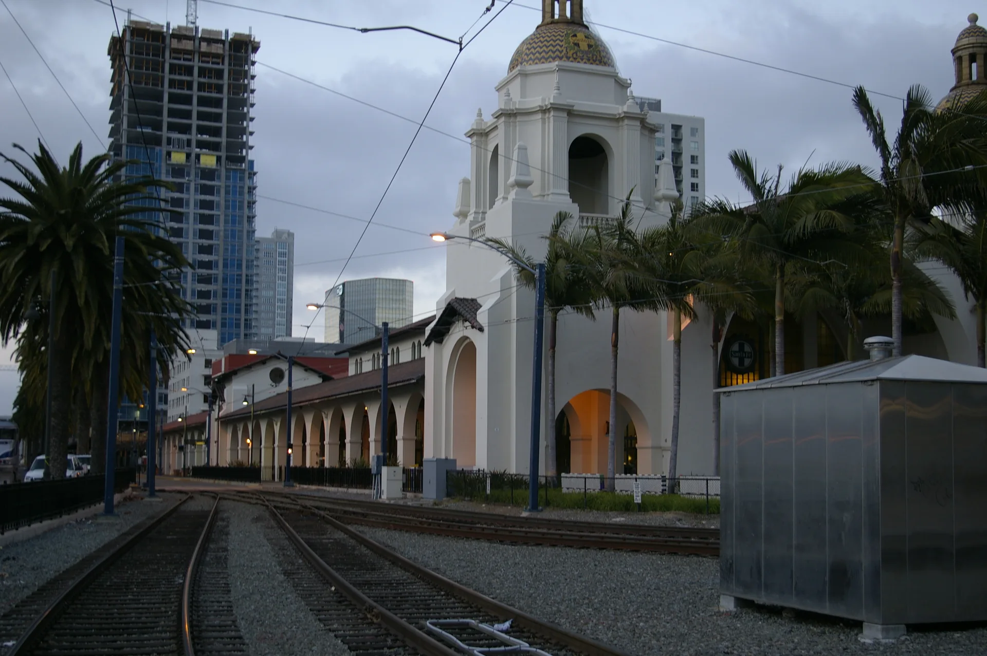Santa Fe Depot in downtown San Diego.