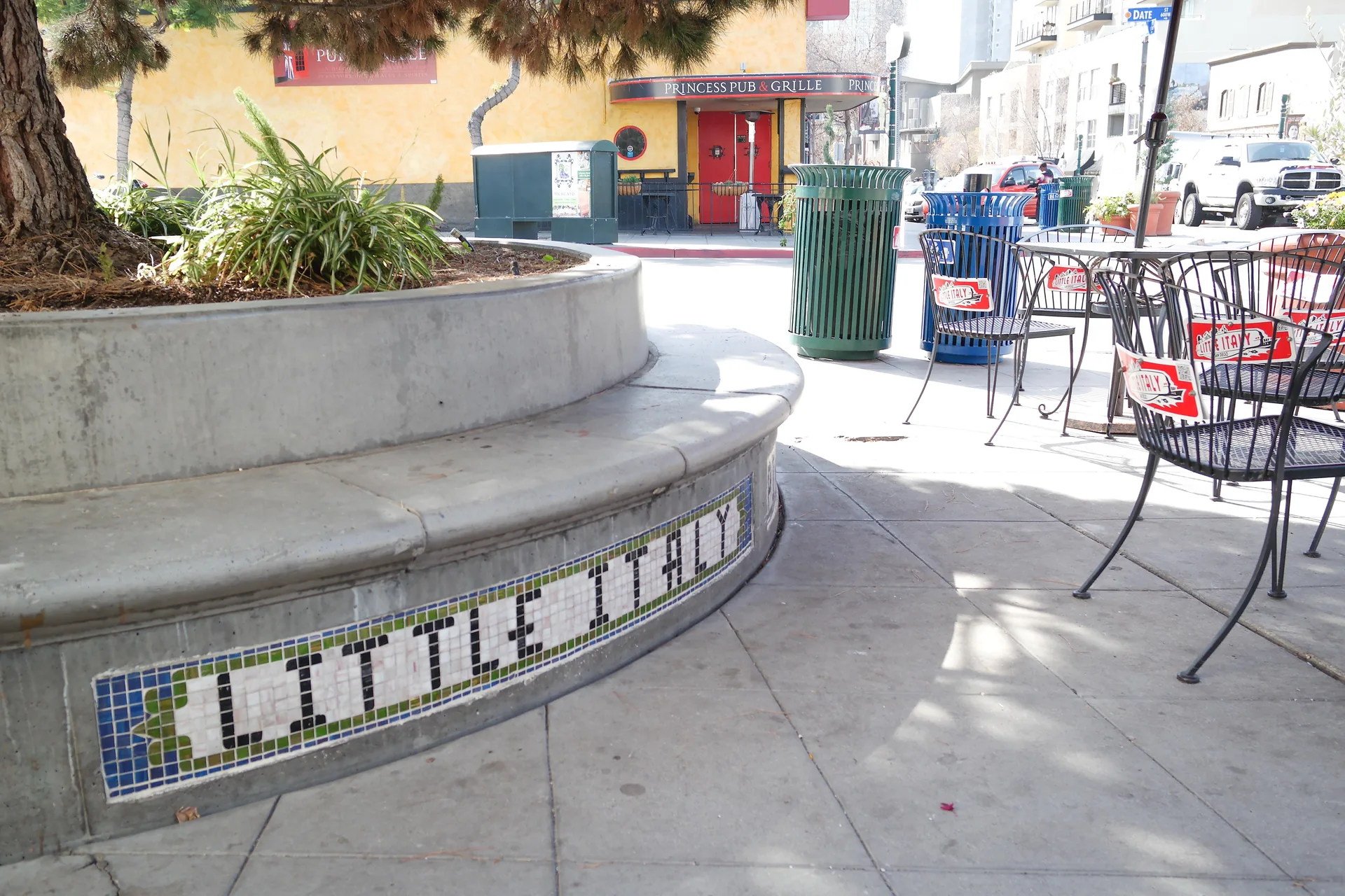 A view of Little Italy in San Diego.